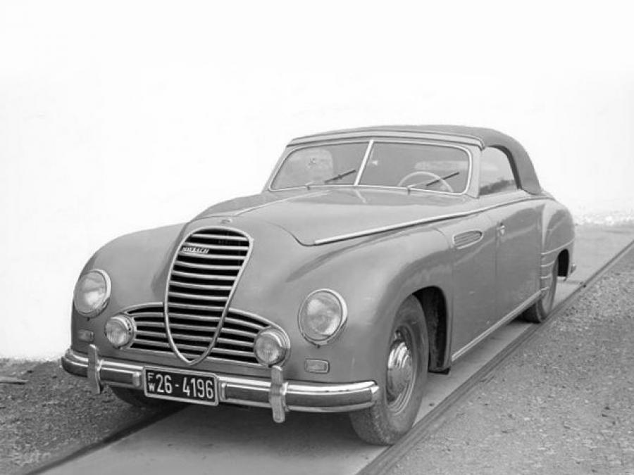  Maybach SW38 Ponton Cabriolet by Spohn 1948 года  (фото 1 из 2)